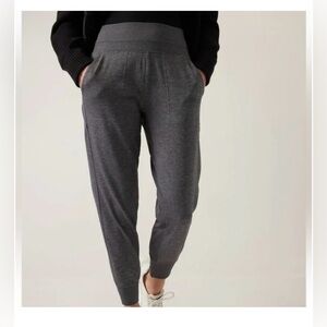 🖤 Athleta Venice Joggers – Charcoal Gray – Size Medium 🖤